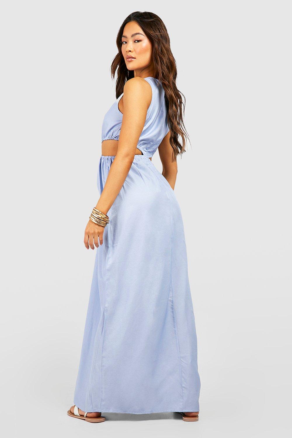 Boohoo shop knot dress